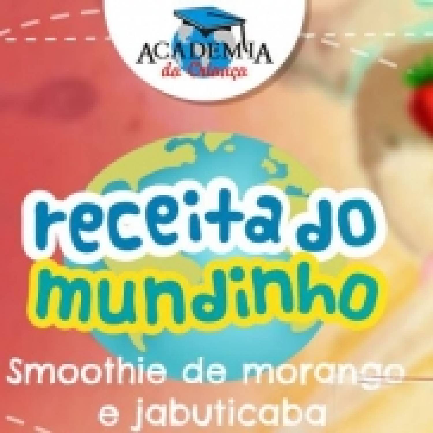 Smoothie de morango e jabuticaba